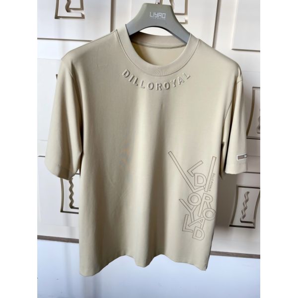 Crew Neck T-shirts | Rhinestone Logo & Graphic Design Jersey Men T-shirt OEM/ODM Manufacture
