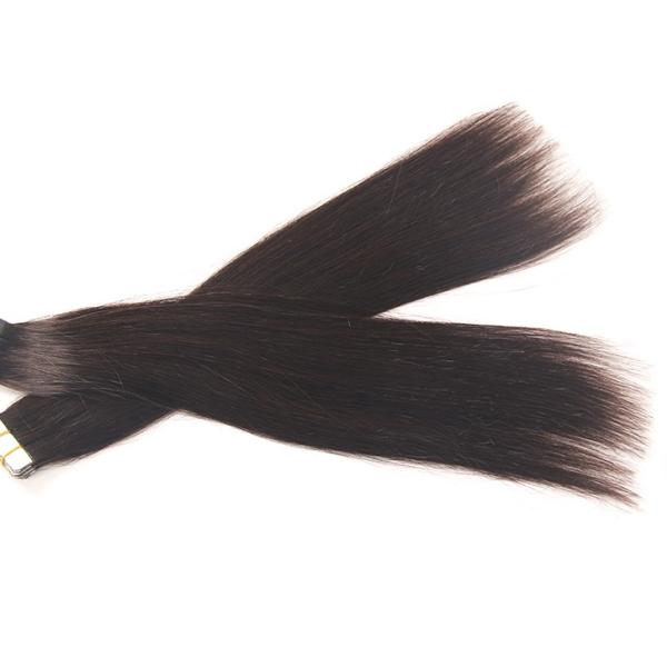 Профессиональная безшовная лента в чистой расширений волос шелковистые прямая и ровный