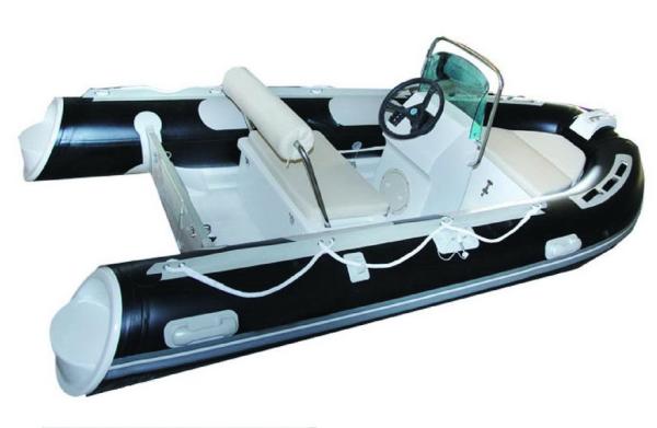25HP Motor Inflatable Fishing Boats Rigid Hull Inflatable Boats 3.5 Meter Length
