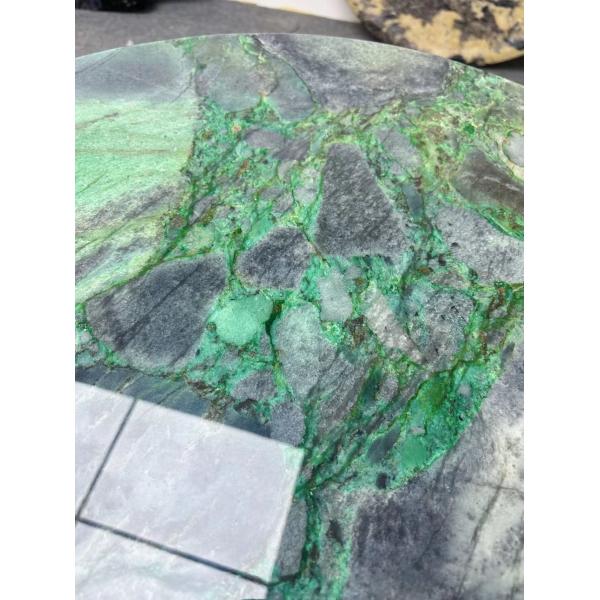 Tabla de café de piedra de mármol resistente al calor