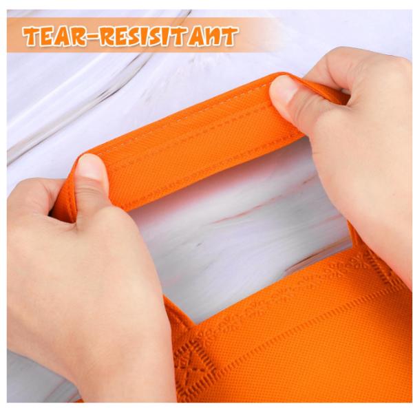 Tote Bags Multipurpose Reusable Grocery Bag Washable Non-woven Fabric For Creative DIY Gift Bags Advertising Bags Shopping Bags