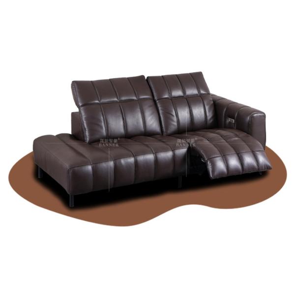 BN Italian Minimalist Living Room Electric Function Genuine Leather Sofa Home Furniture Functional Sofa Recliner