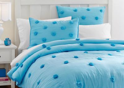 Customized Handmade Cute Twin Size Bed Sets 3pcs 100% Cotton For Teenage