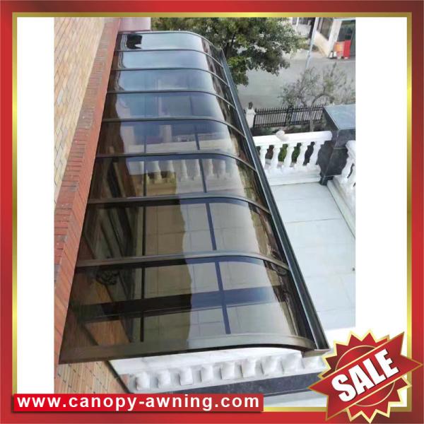 house alu aluminum aluminium pc polycarbonate awning canopy shelter cover canopies for gazebo patio terrace balcony