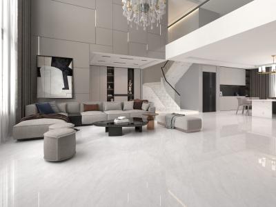 600x1200mm Marble Glazed Porcelain Tile Flooring For Room / Villa