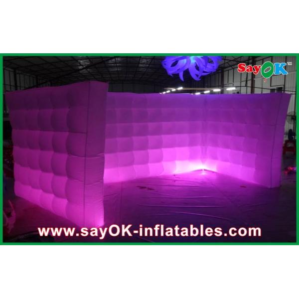 LED Lighting Inflatable Camping Tent Wall For Advertising / Ceremony Inflatable For Sale