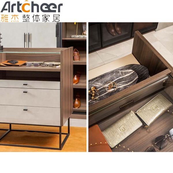 Средневековый организатор одежда ходить в шкафу шкаф Простой гардероб для мебели в спальне