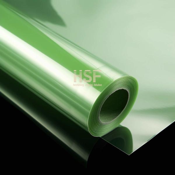 Translucent Green Anti Static Protective PET Film 20 Micron