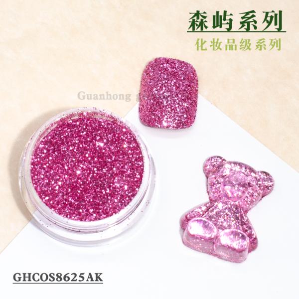 Superflash PET Fine Loose Eye Glitter Powder Titanium Coating For Halloween Makeup
