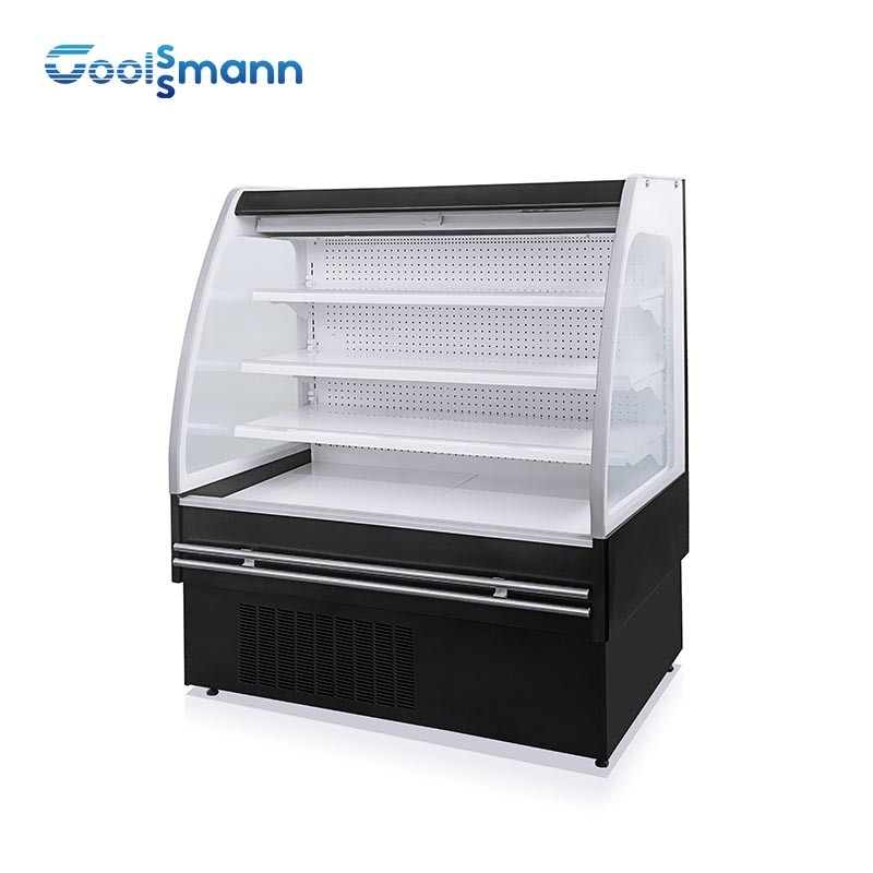 охладитель овоща холодильника 650L открытый Multideck для высоты дисплея 1580mm супермаркета