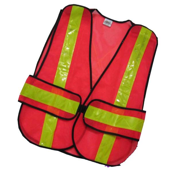 Unisex Outdoor High Visibility Work Uniforms / Custom Size Reflective Work Vest 