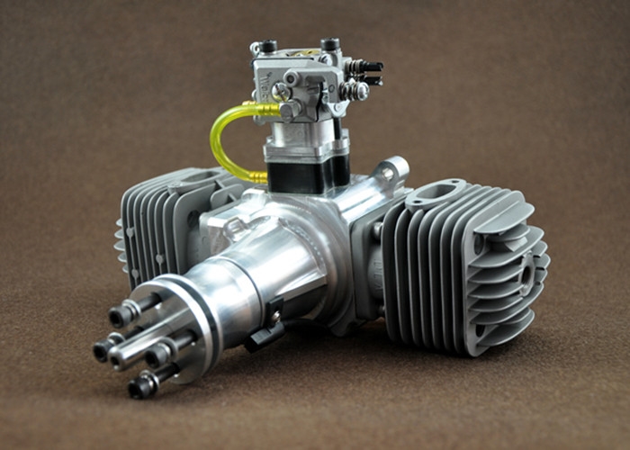 DLA 64 64CC Twin Cylinder Model Engine for RC Fix Wing Airplane UAV Engine