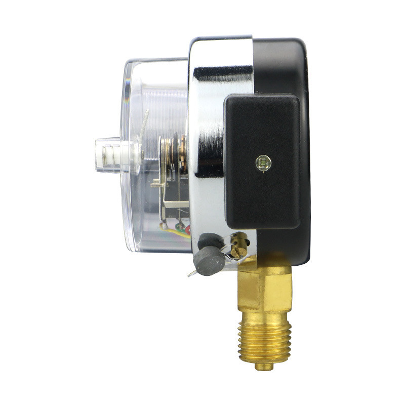 High Pressure Hydraulic Oil Pressure Gauge with Electrical Contact Range 60MPa