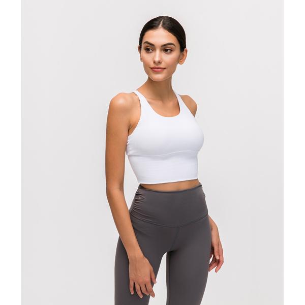 2021 popular Criss Cross Back  Yoga top Women'S  activewear Sports Fitness Bra