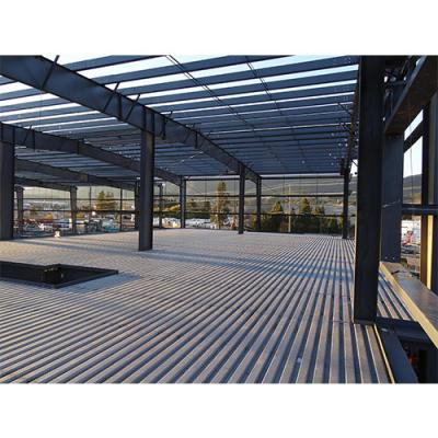 Galvanized Anti-Rust Primer Steel Frame Prefabricated Steel Structure Building for Industrial Warehouse