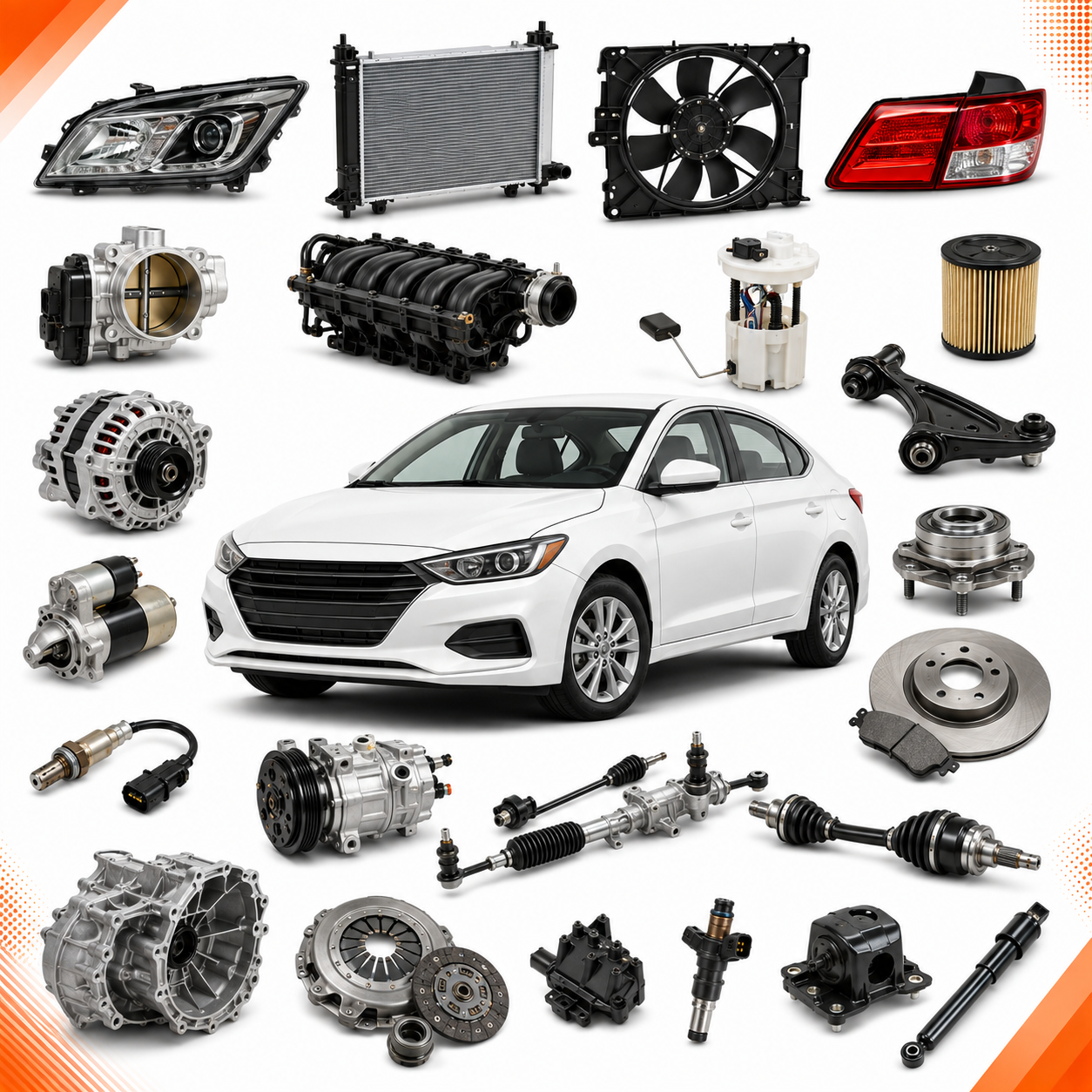 25337386A Repair Auto Engine System O2 Lambda Sensor Spare Parts For Auto Fuel System