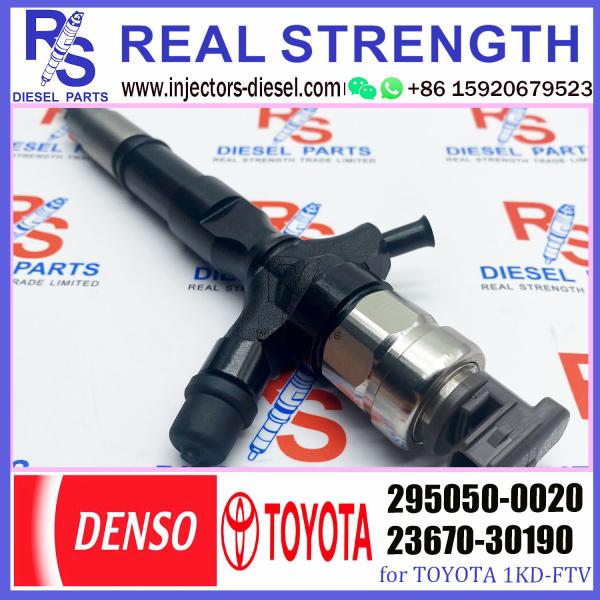 Injetor de combustível comum do trilho 295050-0020 para o brinquedo-ota 1KD 2KD 23670-30190 23670-0020