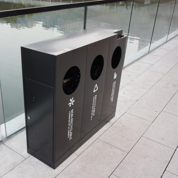 Poubelle extérieure de cendrier des meubles de rue 12L