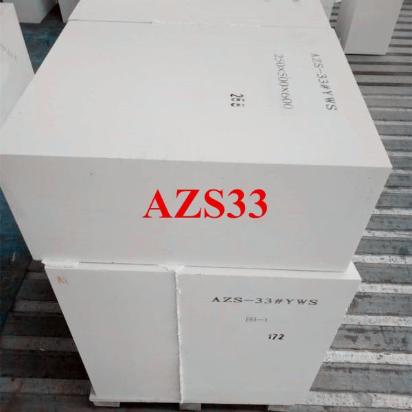 Сплавленные литые блоки AZS S3 S4 S5 для изготовления стекла с высокой рефракторностью и содержанием Al2O3