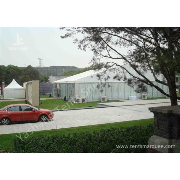 20M by 20M Aluminum Profile Outdoor Event Tent with Transparent Glass Wall