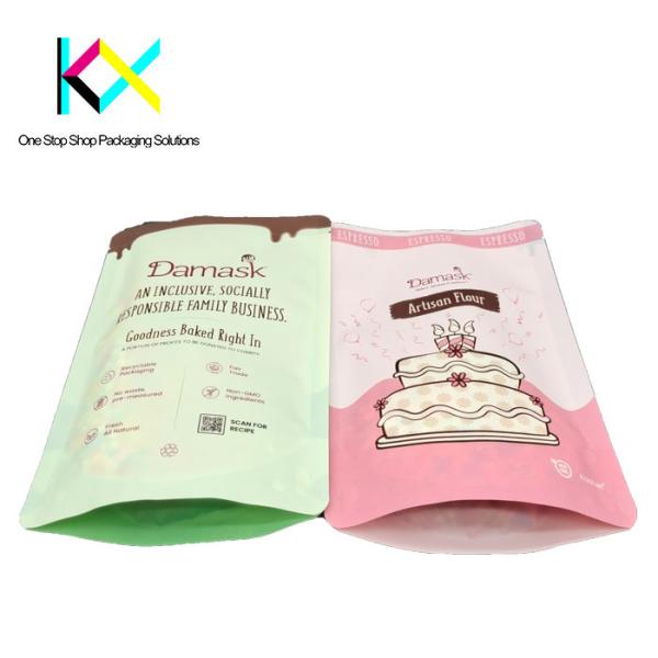 ISO9001 Certified Recyclable Coffee Bags Mylar Stand Up Pouches With Laser Score