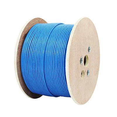 CAT6A UTP LSZH Ethernet Cable 10Gbps 500MHz Blue 23AWG