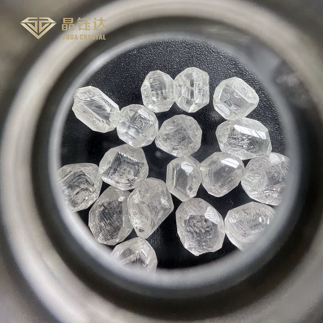лаборатория цвета неграненого алмаза DEF 4Ct 5Ct HPHT произвела диаманты