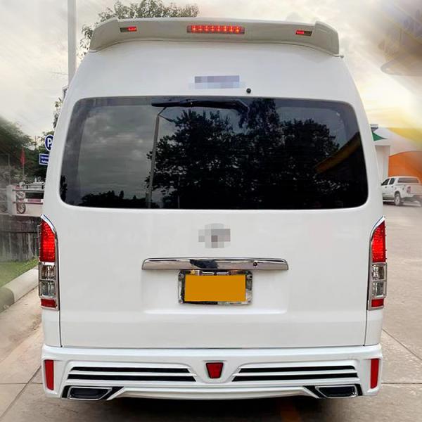 ABS Plastic Car Body Kit Facelift Front Rear Bumper Front Grille Hiace 2018+