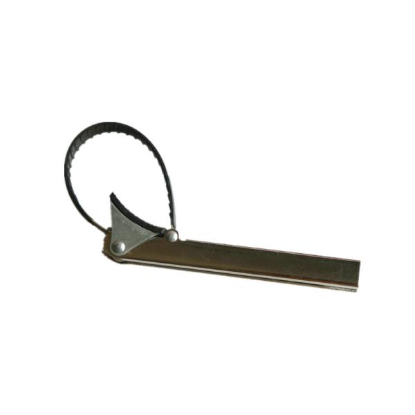 3 Hole 500mm Heavy Duty Oil Filter Strap Wrench With Anti Slip Helical Burr