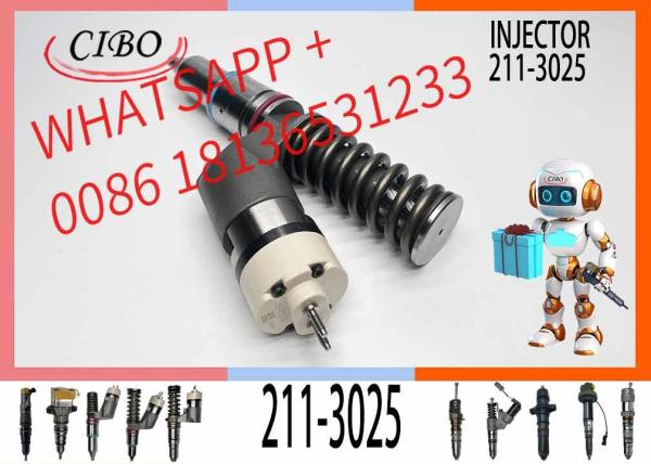 211-3025 3116 3126 Diesel Fuel Injector For  211-3028 211-0565 211-3024 211-3023