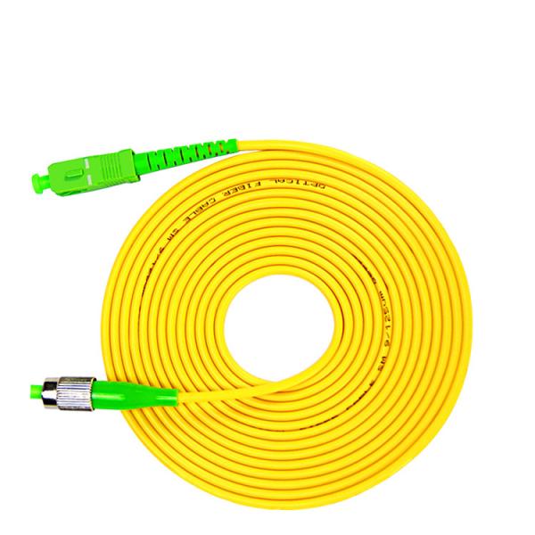 Гибкий провод оптического волокна кабеля падения одиночного режима FTTH SC/APC