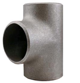 DIN Steel Butt Weld Tee , Equal Galvanized Pipe Tee Seamless