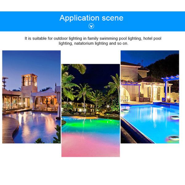 GX16D Base White Color AC/DC 12V 21W Aluminum PAR56 LED Underwater Spot Light