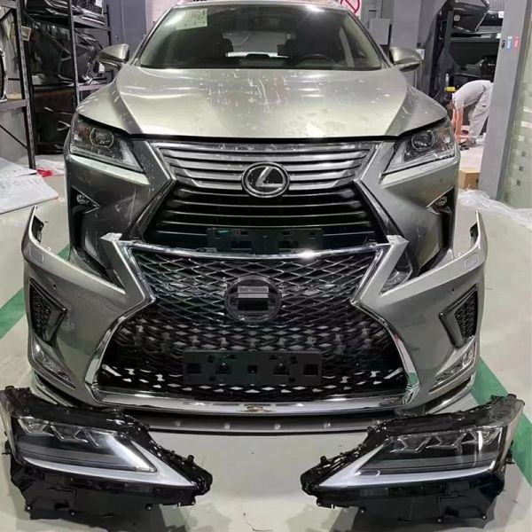 Car Accessories Upgrade 2020 Style Body Kit Bodykit with Bumper Grille Headlight for Lexus RX270 RX300 RX350 2009-2015
