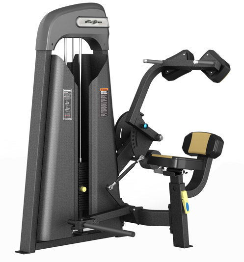 Fitness Exercise Body Commercial Seated Isolator Abdominal Machine with Medium Loader