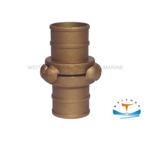 Aluminum Marine Fire Fighting Equipment Fire Hose Coupling 65mm Diameter