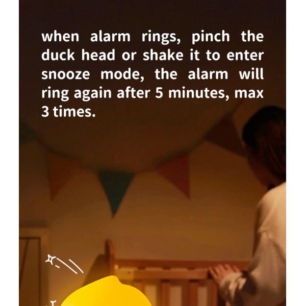 Lâmpada de toque de silicone para crianças