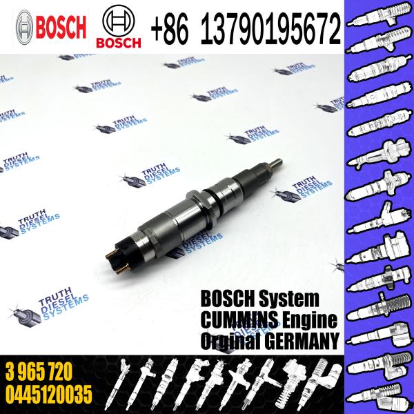 diesel engine fuel injector 3973059 3965720 4940439 0445120035 for Cummins QSL9 QSC8.3 6C8.3 ISL Engine