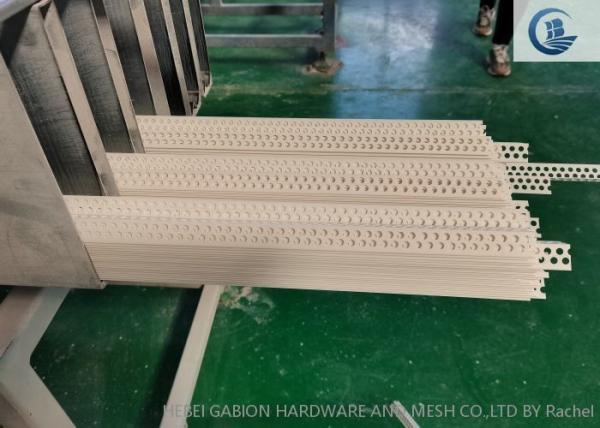 Rustproof Plastic Corner Bead 1mm Thickness For Drywall Construction