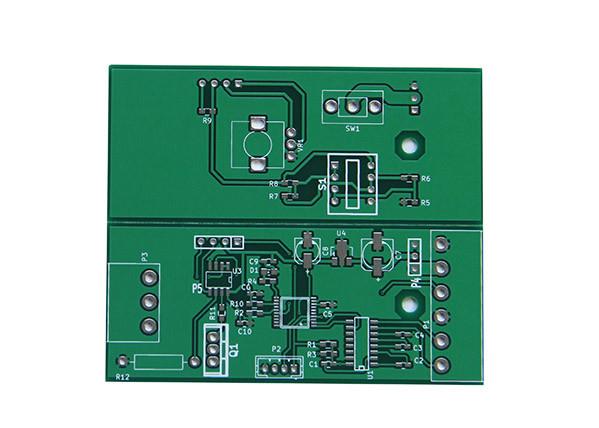 Placa tomada partido dobro do PWB FR4