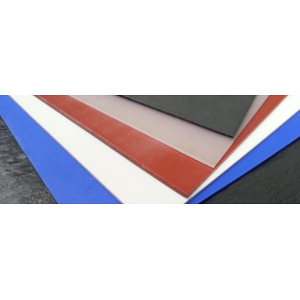 Heat Resistant Silicone Rubber Sheet Hardness Shore 50-60A , 290% Elongation