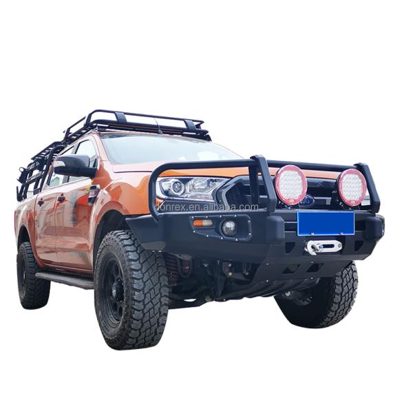 Position Front Bumper Universal Winch 4x4 Exterior Accessories Steel Body Kit for Ford