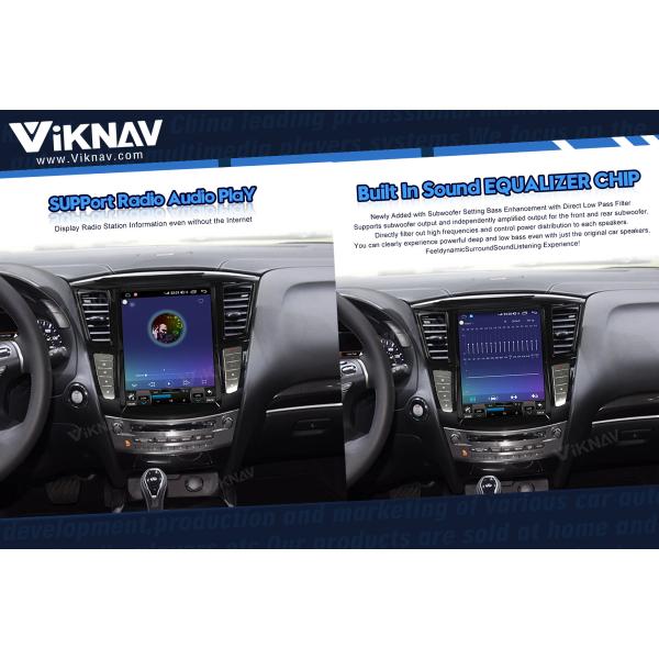 Viknav 12.1 дюймовый автомобильный мультимедийный стереорадио для Infiniti QX60 JX35 2012-19 Android DVD-плеер GPS навигационный головной блок