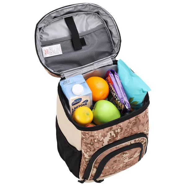 Personalized Backpack Drink Cooler / Thermal Cooler Backpacks Keep Food Fresh And Warm
