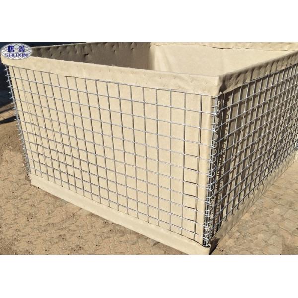 Collapsible Metal Security Military Hesco Barriers For Long-Term Wetland Restoration