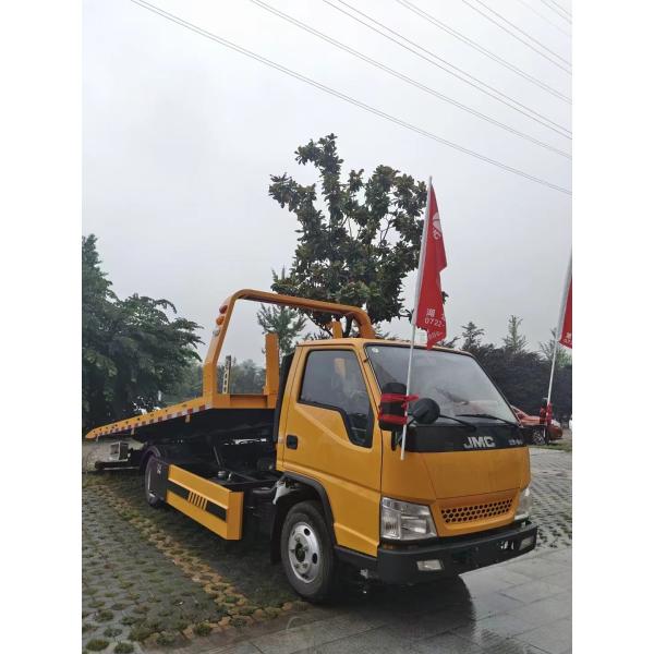 Flatbed Truck 5 Tons Tilting Pallet Trailer for Sale