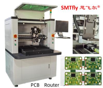 Off-line máquina de posicionamento do fabricante da placa de circuito de 0.01mm, máquina de Depaneling do router do PWB
