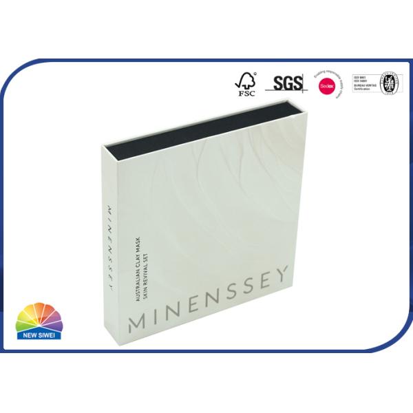 Custom Printed Embossing Magnetic Hinged Lid Gift Box