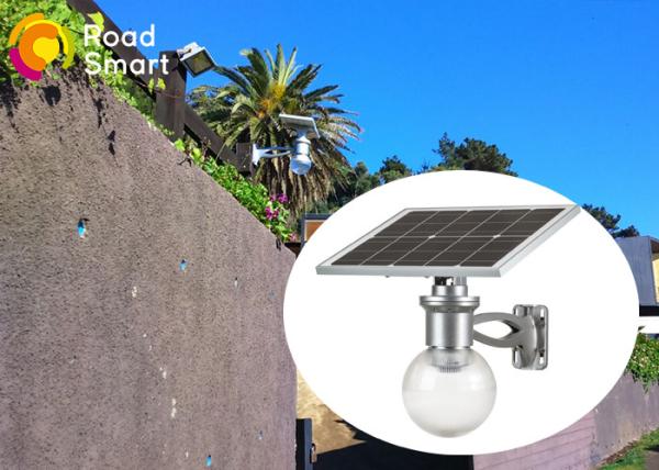 Garden Solar Powered Led Parking Lot Lights Microwave Motion Sensor