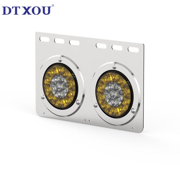 4-inch LED Trailer Tail Light with Waterproof IP67 Rating and Stainless Steel Bracket
